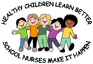 Healthy Children Learn Better School Nurses Make It Happen smiling children logo